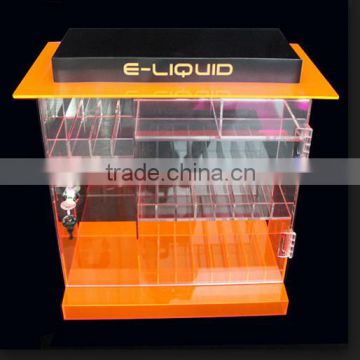 Made in China acrylic tobacco display Showcase with shelves