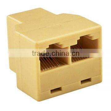 Telephone accessory 2-Line, T-Jack Modular Triplex Adaptor