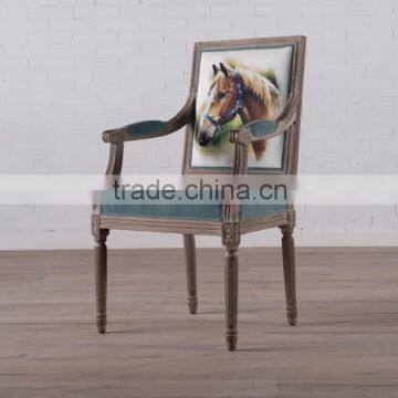 China wholesale Dining room furniture solid wood dining chair XJ010-1