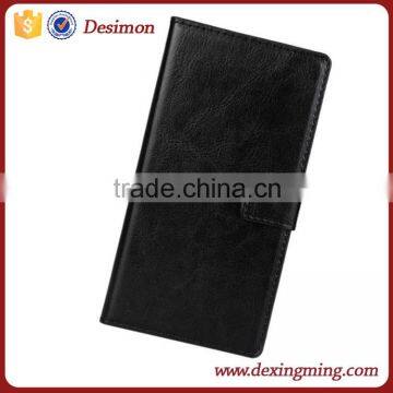 OEM factory supply good quality leather cover for xiaomi redmi note case new