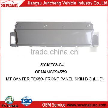 CAR METAL PARTS MITSUBISHI CANTER FE659- FRONT PANEL SKIN BIG (LHD)