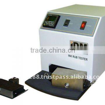 Ink Rub Tester