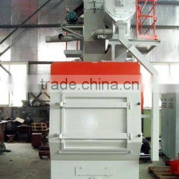 ISO Approved Tumble Sandblaster/Pedrial Type Dry Abrasive Metal Cleaning Machine photo-2