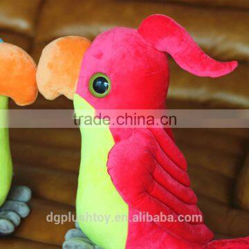 Custom Plush Toy Stuffed Parrot Plush Birds for Kids photo-2