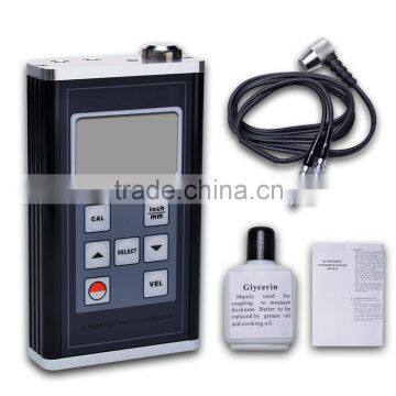 Digital Gauge TM8818 Velocity LSI Non Metal 0.9~400mm Ultrasonic Thickness Meter photo-6