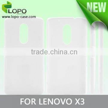 TOP SALES Dye sublimation printing 3D phone case for Lenovo X3