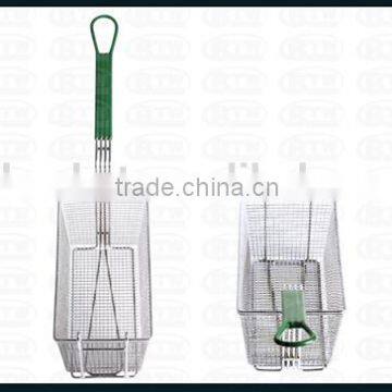 Hot Sale Wire Basket Fryer With Vinyl Handle, Commercial Kitchen Accessories photo-2