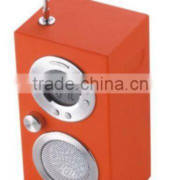 Mini Portable FM Radio With Speaker,radio Clock