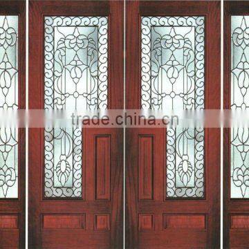 House Double Doors Design With Side Lites DJ-S9903MST