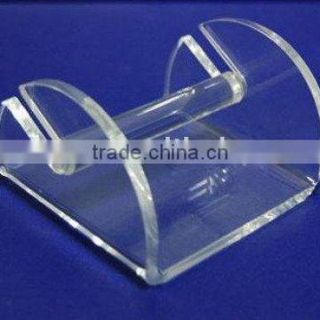 clear acrylic roller holder, wall-mounted toiled tissue/paper holder