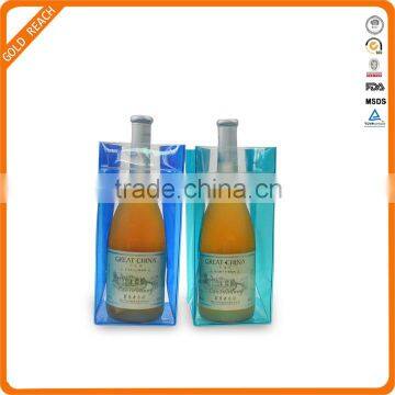 Xiamen Promotion Plastic Gel Wine Ice Pack Bottle Cooler