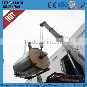 Tissue paper mill dryer cylinder in whole paper recycling production line