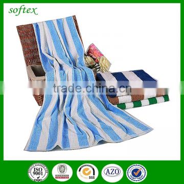 china manufacturer 450g cotton wholesale striped beach towels