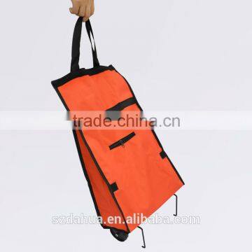 2016 Promotional Shopping Trolley Bag with Wheels