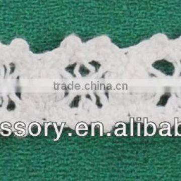 cotton voile african lace fabric,crochet 100% cotton lace trim,cotton swiss lace fabric