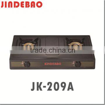 JK-209A 2 burner gas stove milux gas cooker