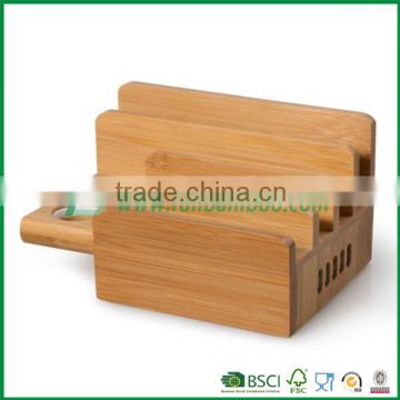 bamboo computer tablet floor stand FB8 fuboo