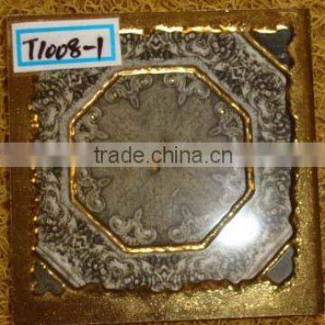 decorative wall tile. CRYSTAL CERAMIC wall tile ,TACO tile 73x73