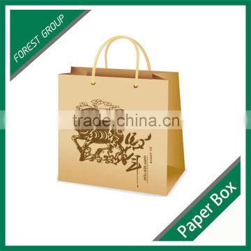 KRAFT PACKAGING SHOPPING PAPER BAG