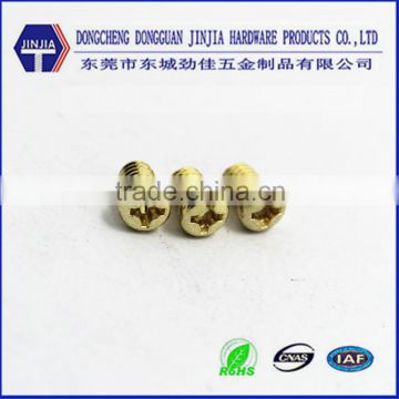 Round head pan head brass screw copper screw m4x6