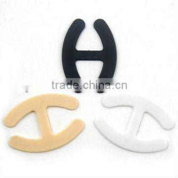 H-shape adjustable bra strap clips