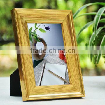 Table decorative natural wood frame