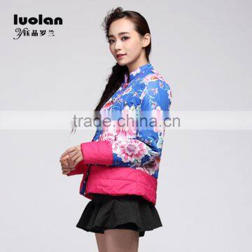 Stand Collar Women Ultra Light Down Jacket for Winter photo-2