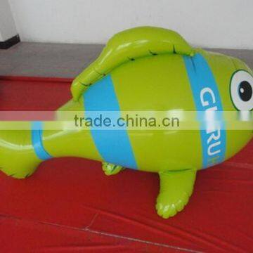 Adertising, Hot sale Inflatable Giant Plastic Flying Fish, Toys