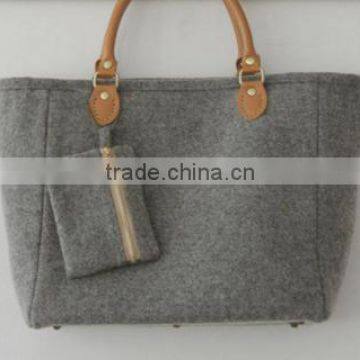 2016 Popular Polyester Felt Beach Bags for Mother