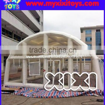 Clear transparent Inflatable swimming pool canopy, inflatable tent cover for water pool