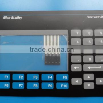 MEMBRANE KEYSHEET KEYPAD Panelview 550 2711-K5A8 2711-K5A10