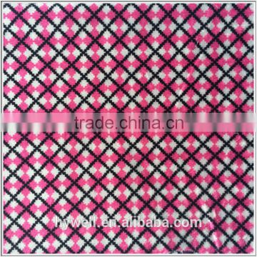 100Polyester Ptinting velboa fabric used for the shoes