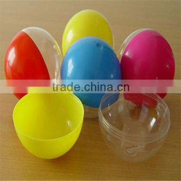 Empty Toy Capsule In Round Shape 60mm Plastic Ball