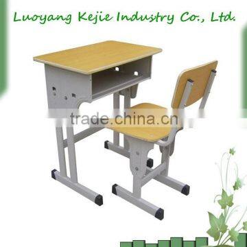 adjustable school desk and chair/children study table and chair/school furniture student table