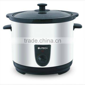 1300W Stainless Steel Multi-cooker, slow cooker