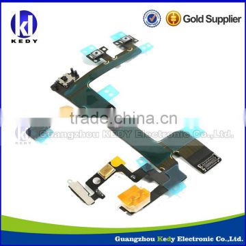 Replacement Power Button Lock Flex Cable Mute Volume Flex for iphone 5S flex cable