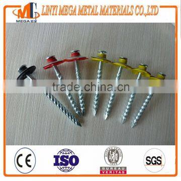 china factory supply to Kenya with top quality roofing nail with washer