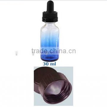 glass bottle with dropper colored glss bbottle black rubber and plastic cap