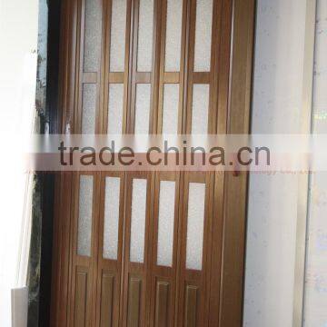 high quality pvc folding door for bathroom or kitchen