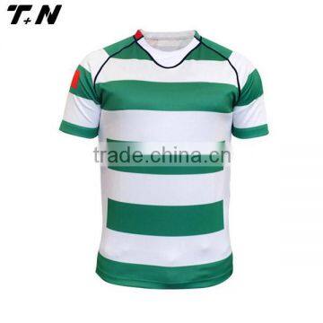 Custom sublimated t shirt rugby jersey wholesale