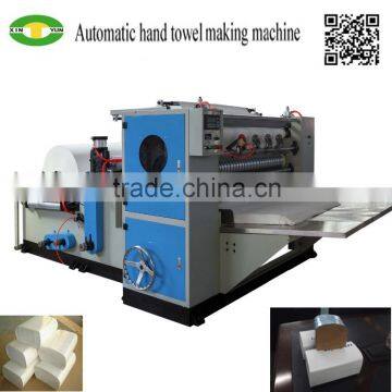 Automatic folder hand towel paper converting machine