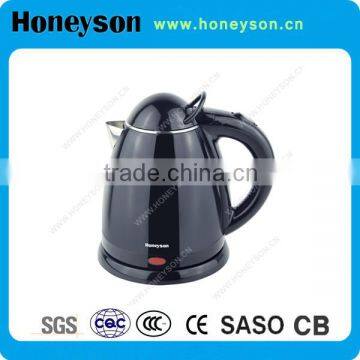 0.8L black color home appliances stainless steel car electric kettle