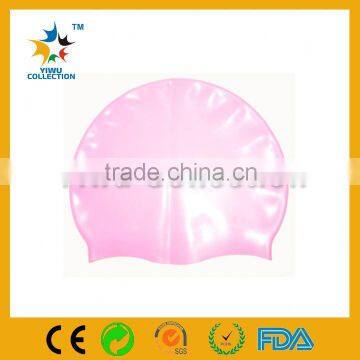 debossed silicone swim cap,chinese swim cap,various colors fashionable silkscreen printed silicone swim caps