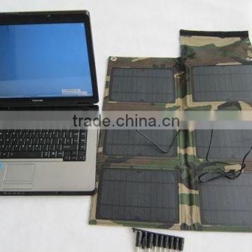 30W 1667mA Folding Solar Charger charges any USB or 12V device