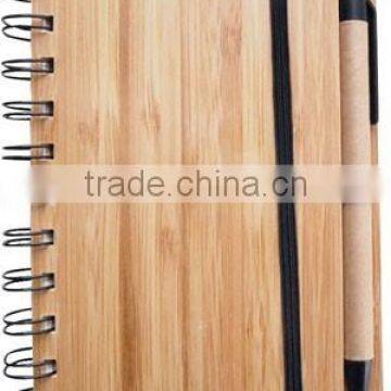 Eco-friendly wooden notebook