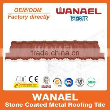 HOT SALE Heat Insulation Stone Coated Roof Tile, Wanael Guangzhou Construction Materials/roman Pattern Tiles photo-2