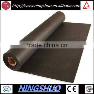 Trade assurance free toxic gym rubber roll, epdm speckle rubber gym flooring