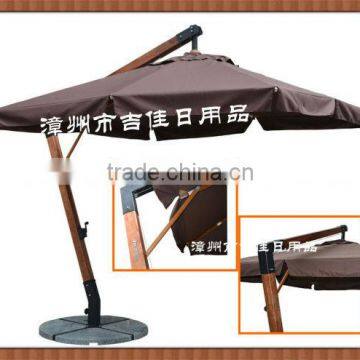 side post deco umbrella