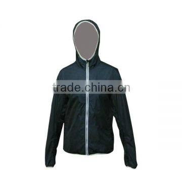 High quality hood blue waterproof jacket chinese clothing manufacturers