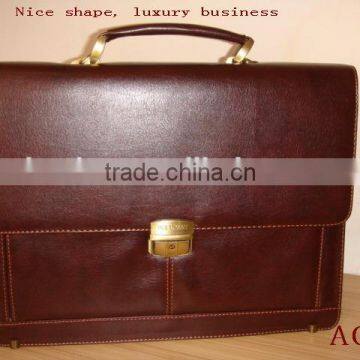 15 inch high grade fashional pvc briefcase
